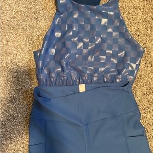 Peloton Navy Blue Activewear Top